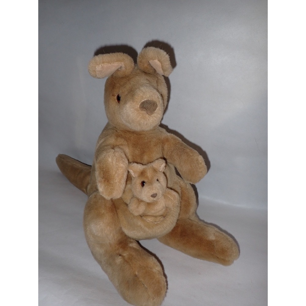 Vintage 1987‎ Whatchamacallits From Down Under Kangaroo With Joey Stuffed Plush - Picture 2 of 5